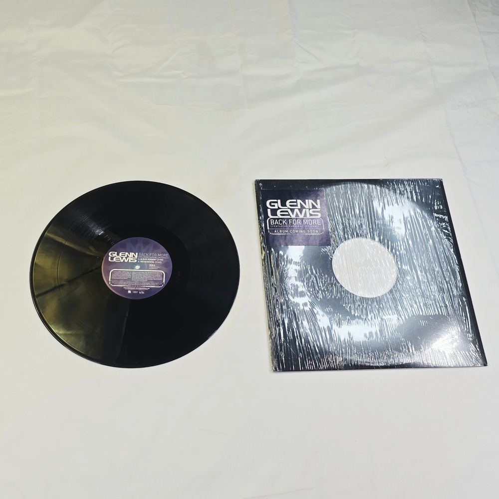 Glenn Lewis Back For More Vinyl 12 Single 2003 R&B Soul 49 76852
